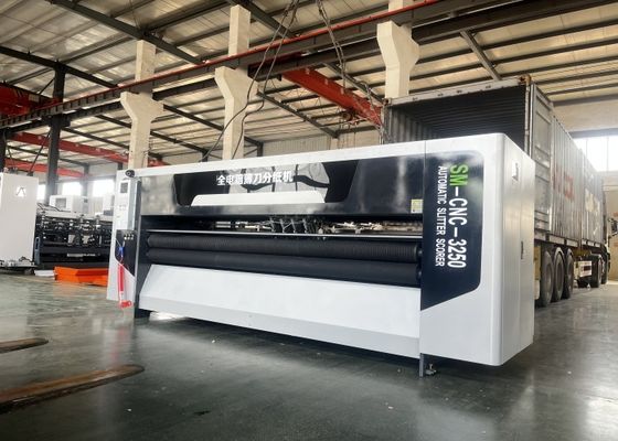 첨단 CNC 3250 얇은 블레이드 슬리터 스코어 머신 150m/min 속도로 정밀 스코어 및 슬리팅
